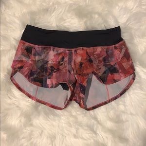 Lululemon speed up shorts 2”